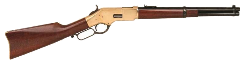Cimarron 1866 Yellowboy 16" Brass/Blued Walnut .38 Special Rifle