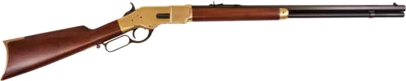 Cimarron 1866 Yellowboy 24" Octagon Brass/Blued Walnut .45 Colt Rifle