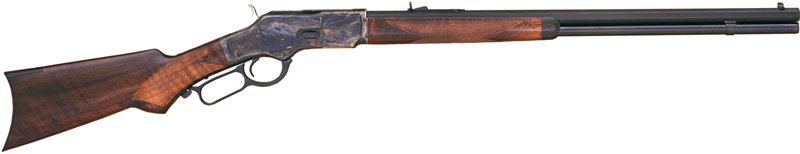 Cimarron 1873 Deluxe 357/38 24" Octagon Pg Walnut Rifle
