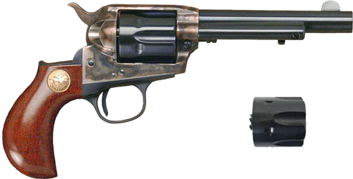 Cimarron Lightning 32-20 4.75" with 32HRM Cyl Birdshead Revolver