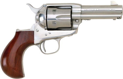 Cimarron Thunderer Pw FS 3.5" Ss Walnut Birdshead .45 Colt Revolver