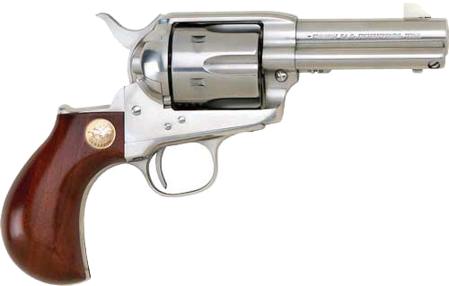 Cimarron Thunderer .38 Special/357 Pw FS 3.5" Ss Walnut Birdshead Revolver