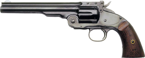 Cimarron No.3 Schofield 7" FS Walnut .45 Colt Revolver