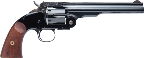 Cimarron No.3 Schofield 7" FS Walnut .38 Special Revolver