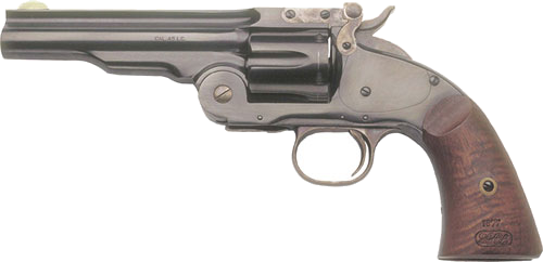 Cimarron No.3 Schofield 38SPC 5" FS Walnut Revolver