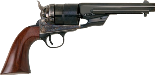 Cimarron 1860 Richards-Mason TYP2 5.5" CC/Bl Walnut .45 Colt Revolver