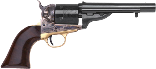 Cimarron 1872 Open Top Navy .38 Special 5.5" FS Revolver