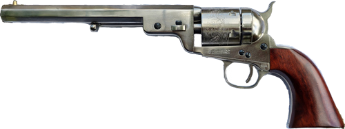 Cimarron 1851 Richards-Mason 7.5" FS Walnut .38 Special Revolver