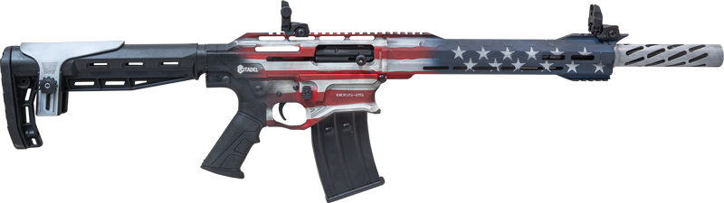Citadel BOSS25 3" 20" Ca Compliant USA Flag 12 Gauge Shotgun