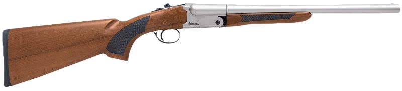 Citadel Boss Stainless Coach 410 Gauge Side By Side 18.5" Nickel/Black Shotgun
