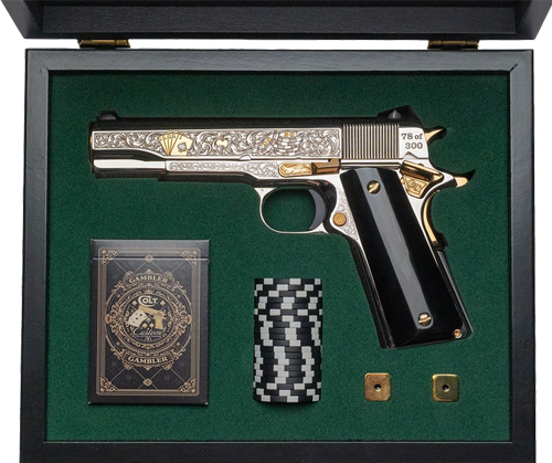 Colt 1911 Gambler .45 ACP Pistol