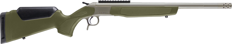 CVA Scout Td V3 350 Legend 20" Stainless/OD Green Synthetic Rifle