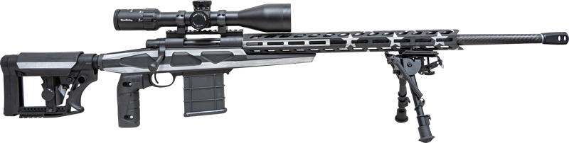 Howa Flag Chassis 24" Threaded with Scope .308 Win Rifle