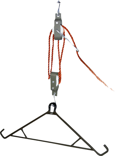 HME Products Skinning Gambrel & Hoist 4:1 Ratio 3/8" 500 lb