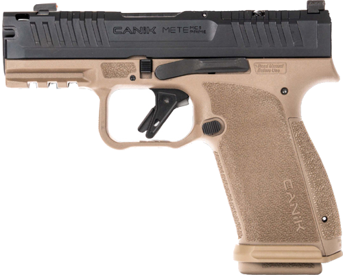 CANIK METE MC9 PRIME 9MM 3.65" OR NS 2-10RD MAGS BLACK/FDE