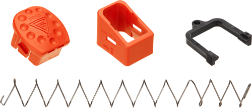 Ghost Inc. Moab Extension for Glock Gen 1-5 Plus 6 Rnds Orange Magazine