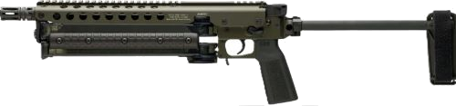 Kel-Tec Kp50 5.7x28 2-50-Round with Keltec Brace Green 5.7x28mm Pistol