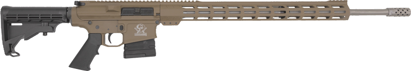 GLFA AR-10 Stainless Barrel .243 Win Rifle – FDE