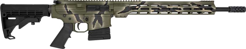 GLFA AR-10 Nitride Barrel .308 Win Rifle – Pursuit Green Camo