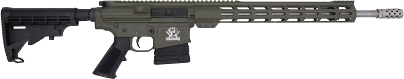GLFA AR-10 Stainless Barrel .308 Win Rifle – OD Green