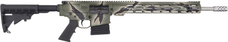 GLFA AR-10 Stainless Barrel .308 Win Rifle – Pursuit Green Camo
