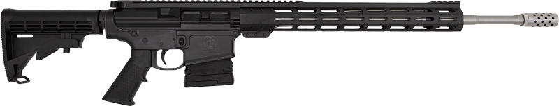 GLFA AR-10 Stainless Barrel 6.5 Creedmoor Rifle – Black