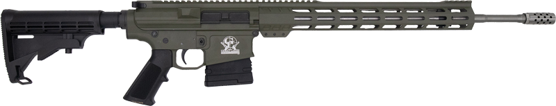 GLFA AR-10 Stainless Barrel 6.5 Creedmoor Rifle – OD Green