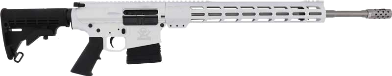 GLFA AR-10 Stainless Barrel 6.5 Creedmoor Rifle – White