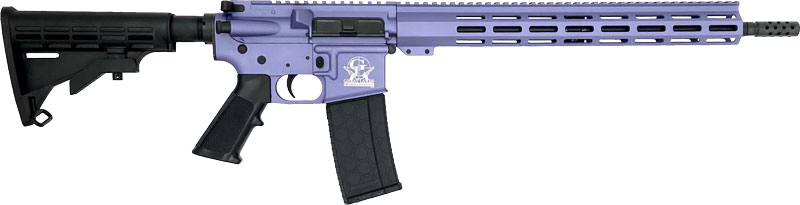 GLFA AR-15 Nitride Barrel .223 Wylde Rifle – Wild Orchid