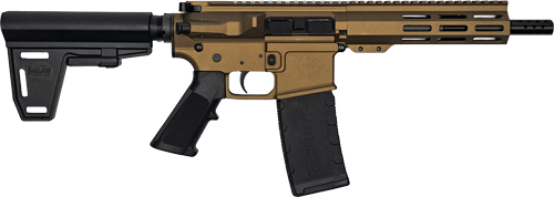 GLFA AR-15 Nitride Barrel .223 Wylde Braced Pistol – Bronze