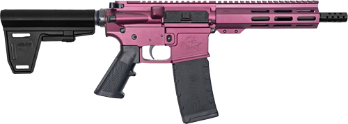 GLFA AR-15 Nitride Barrel .223 Wylde Braced Pistol – Black Cherry