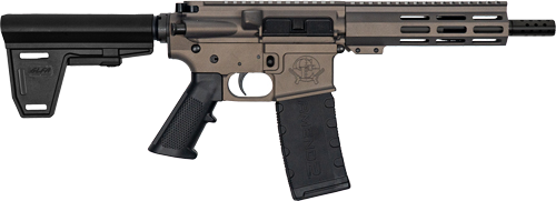 GLFA AR-15 Nitride Barrel .223 Wylde Braced Pistol – Tungsten