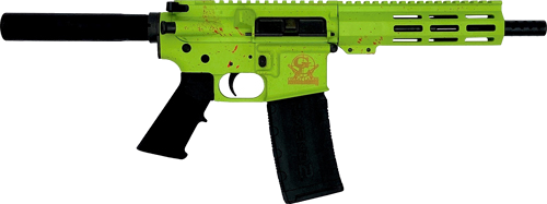 GLFA AR-15 Nitride Barrel .223 Wylde Pistol – Zombie Splatter