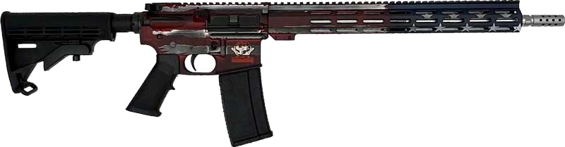 GLFA AR-15 Stainless Barrel .223 Wylde Rifle – American Flag