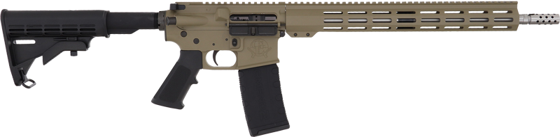 GLFA AR-15 Stainless Barrel .223 Wylde Rifle – FDE