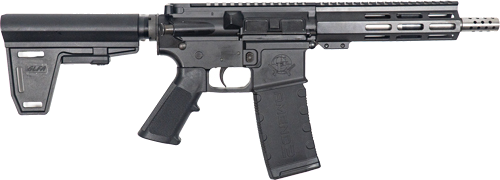 GLFA AR-15 Stainless Barrel .223 Wylde Braced Pistol – Black
