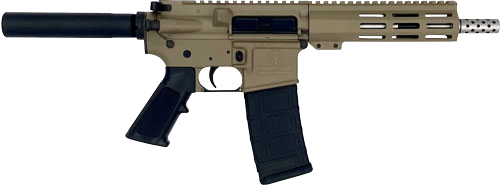 GLFA AR-15 Stainless Barrel .223 Wylde Pistol – FDE