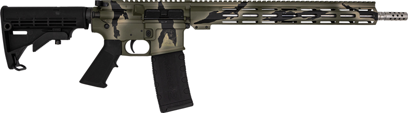 GLFA AR-15 Stainless Barrel .223 Wylde Rifle – Pursuit Green Camo