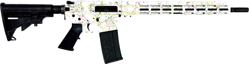 GLFA AR-15 Nitride Barrel .223 Wylde Rifle – White
