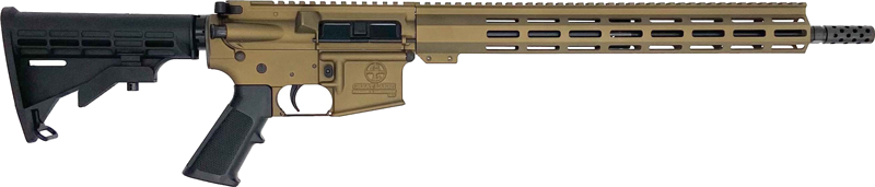 GLFA AR15 RIFLE 300 AAC 16" NITRIDE BBL 30RD BRONZE