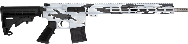 GLFA AR-15 Stainless Barrel .350 Legend Rifle – Pursuit Snow Camo