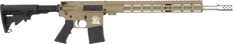 GLFA AR-15 Stainless Barrel .450 Bushmaster Rifle – FDE