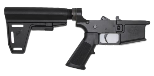 GLFA Complete Braced AR-15 Lower Receiver