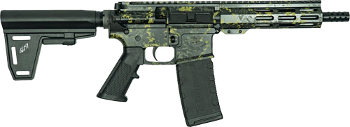 GLFA AR-15 .223 Wylde Pistol Bundle – Lichen Black