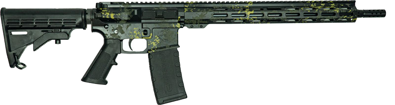 GLFA AR-15 .223 Wylde Rifle Bundle – Lichen Black