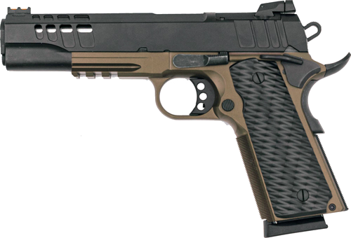 GLFA 1911 .45 ACP Pistol – 5" Barrel, Bronze