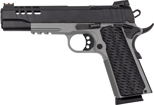 GLFA 1911 PISTOL 45ACP 5" FS BLACK SLIDE BULL SHARK FRAME