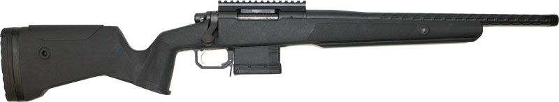 GLFA SUB-1 BOLT ACTION 308 WIN 18" SS FLUTED CF STOCK BLACK