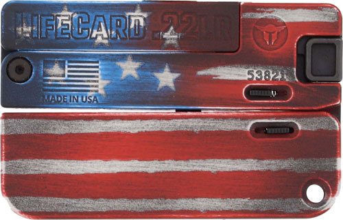 Trailblazer Lifecard 22wmr Single Shot American Flag Pistol