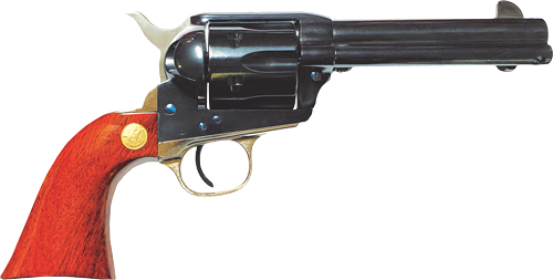 Cimarron Pistoleer FS 4.75" Blued/N.backstrap Wal .45 Colt Revolver